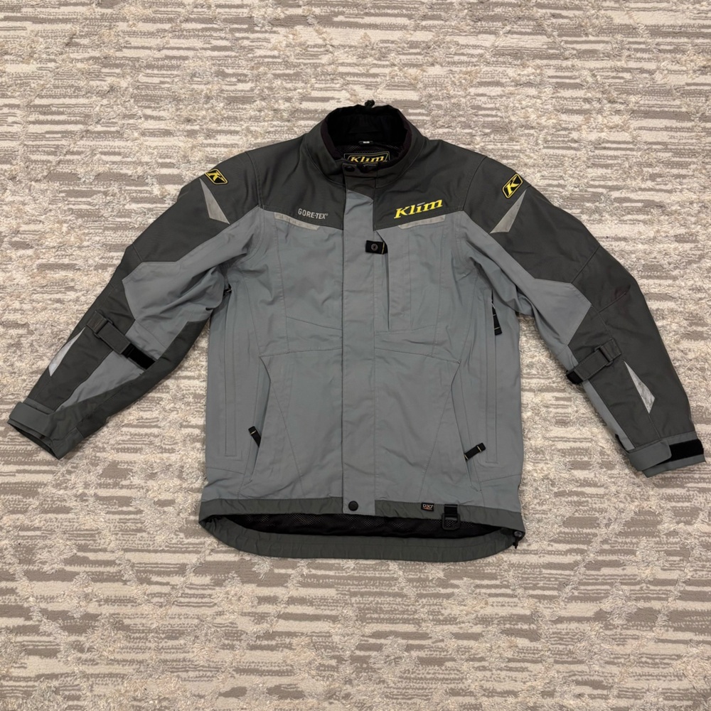 KLIM Overland Motorcycle Jacket Men’s Small Gore-Tex Cordura Fabric Reflective